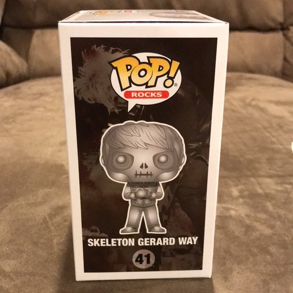 Platinum Skeleton Gerard Way Funko #41 - Picture 3 of 7